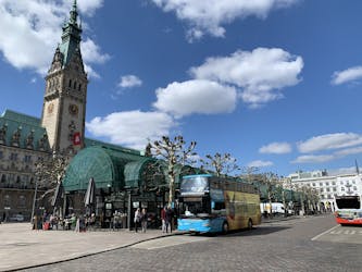 Excursão de ônibus hop-on hop-off em Hamburgo